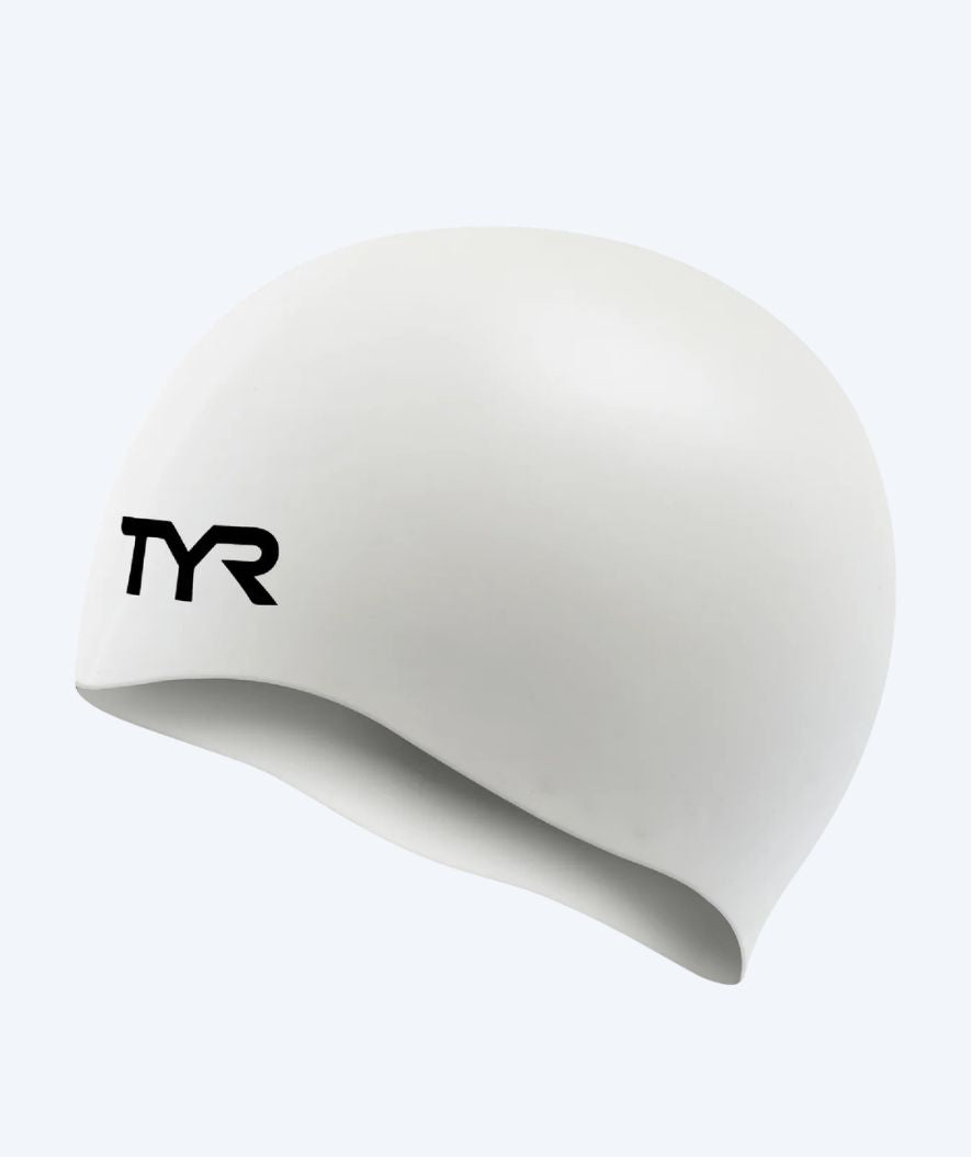 TYR junior badmuts (8-16) - Silicone - Wit