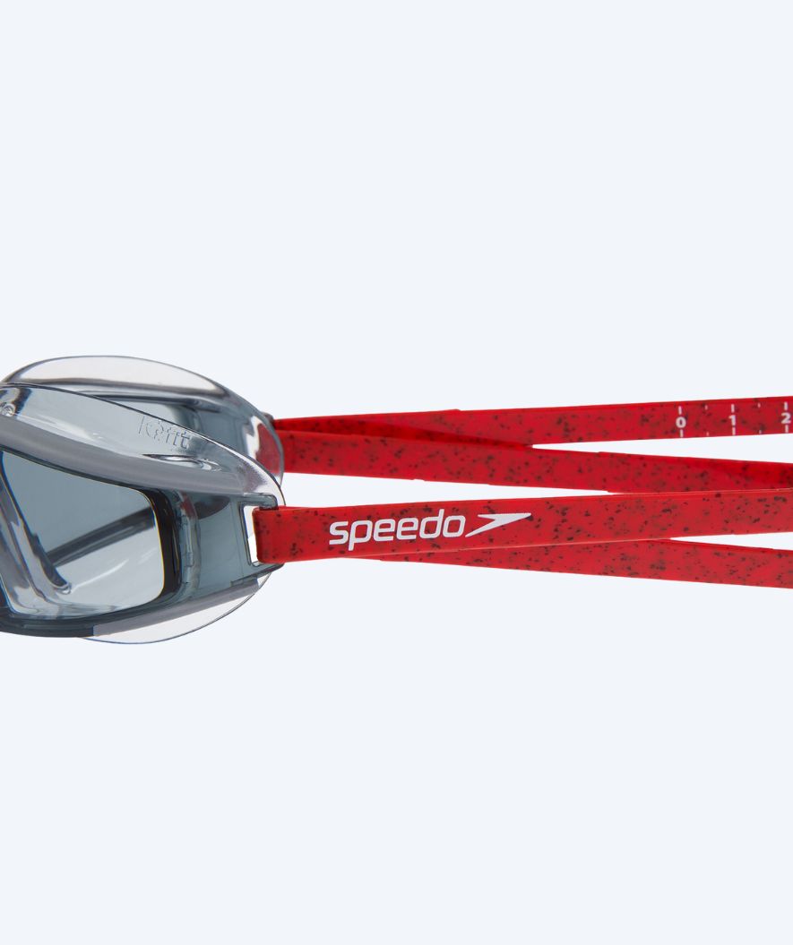 Speedo zwembril open water - AquaPulse Max 2 - Grijs/rood