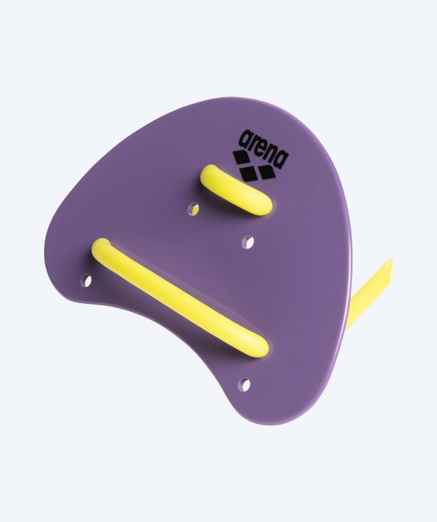 Arena finger paddles - Elite - Paars/geel