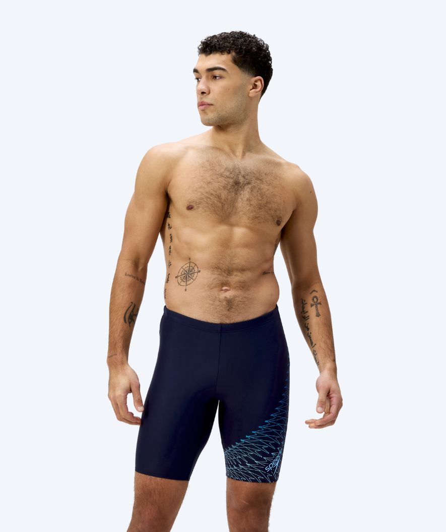 Speedo zwemjammer voor mannen - Medley Logo - Donkerblauw