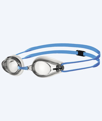 Arena kind wedstrijd zwembril (6-12) - Tracks - Lichtblauw