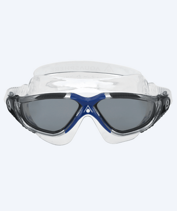Aquasphere zwemmasker - Vista - Helder/blauw (Smoke lens)