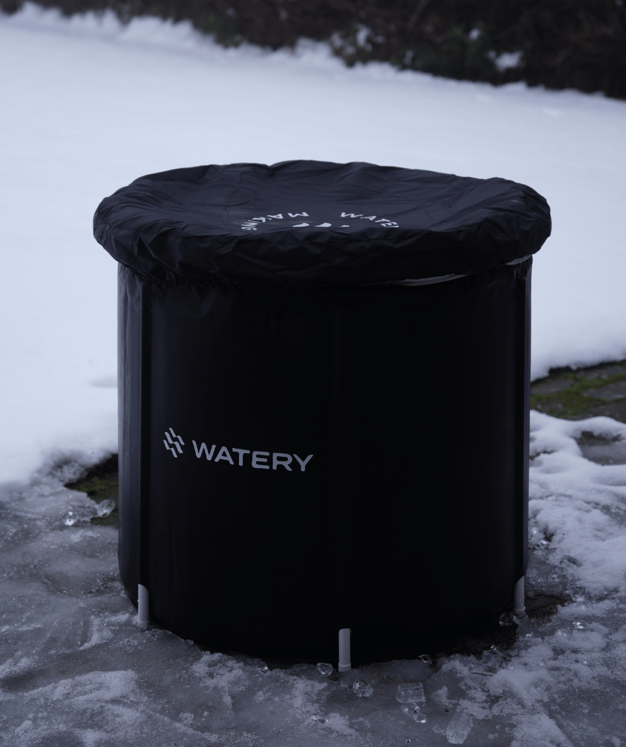 Watery opblaasbaar ijsbad - Hero - Zwart