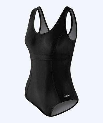 Beco badpak met inzetstukken voor vrouwen - Beach Babe - Zwart