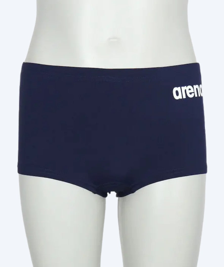 Arena zwemboxer voor jongens - Solid - Donkerblauw