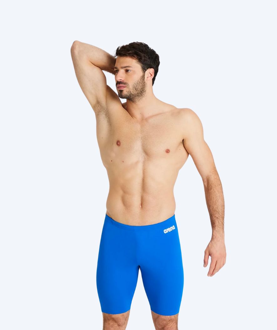 Arena zwemjammer voor mannen - Team Swim Solid - Blauw