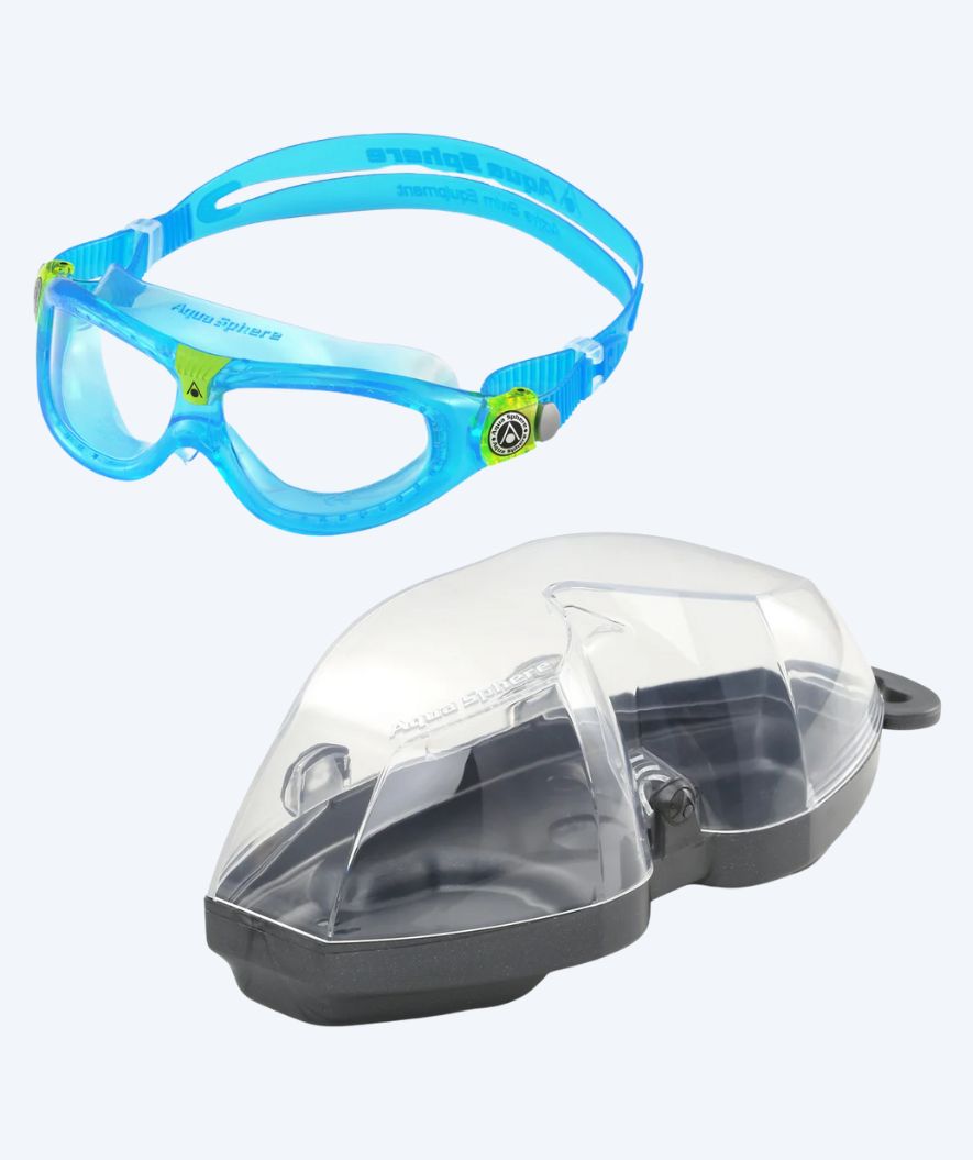 Aquasphere duikbrillen voor kinderen (3-10) - Seal 2 - Lichtblauw