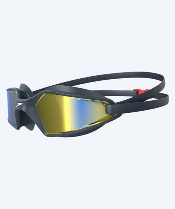 Speedo training zwembril - Hydropulse - Marine/goud (Mirror lens)