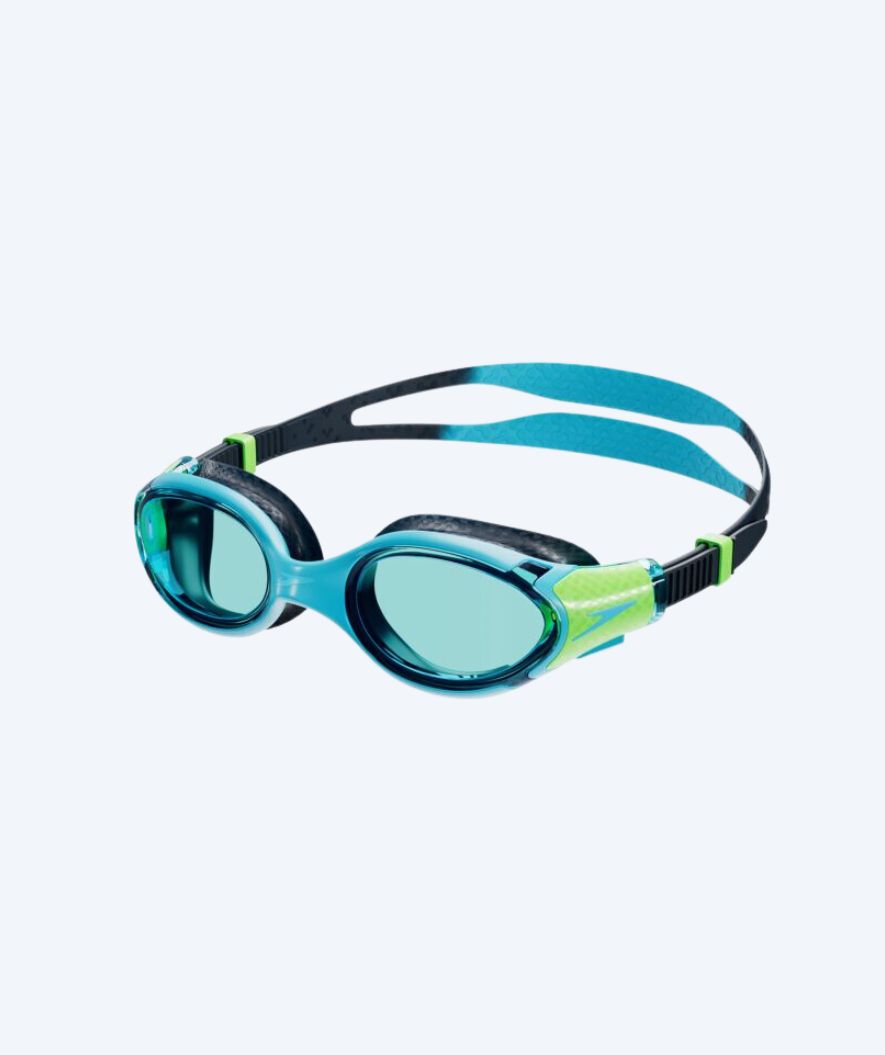 Speedo zwembril voor kinderen (6-14) - Biofuse 2.0 - Groen/blauw