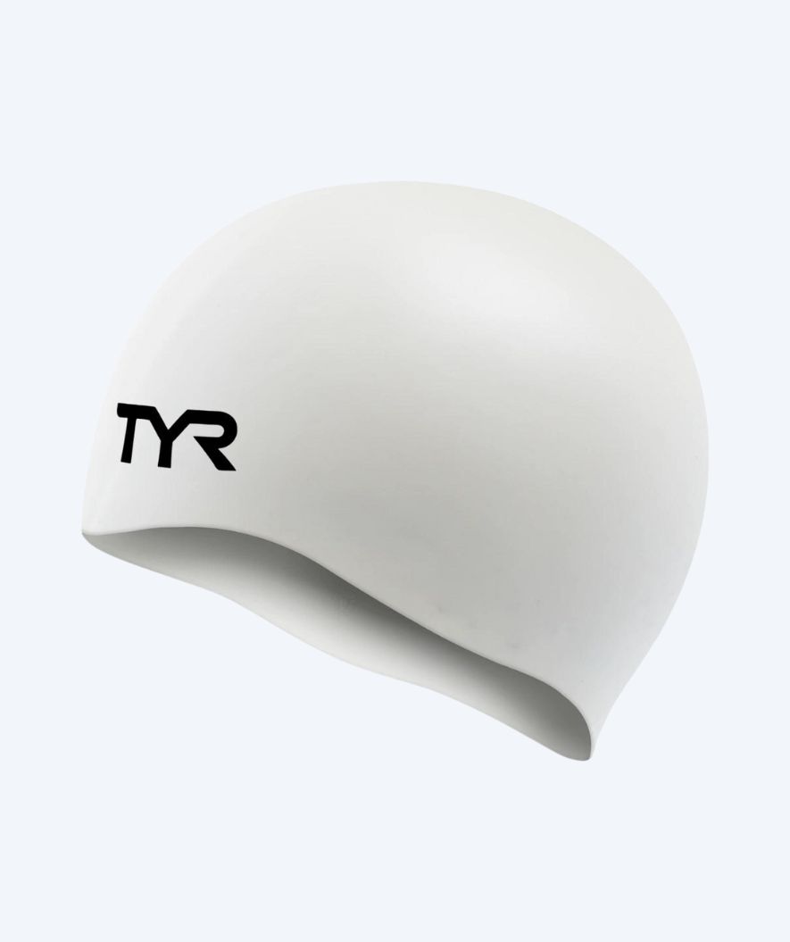 TYR badmuts - Silicone - Wit