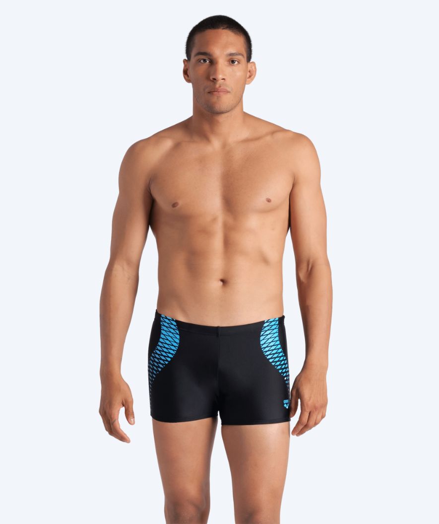 Arena zwemboxers voor mannen - Openings - Zwart/blauw