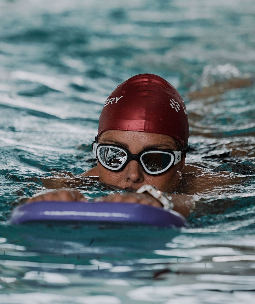 Watery kickboard - Heat - Donkerblauw