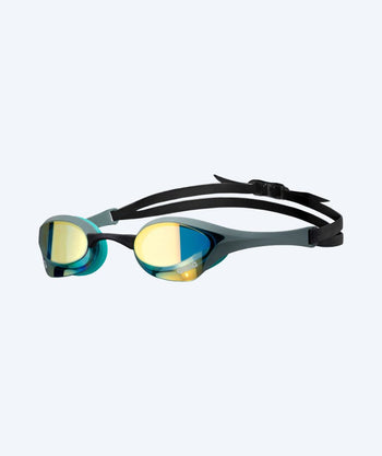 Arena Elite zwembril - Cobra Ultra SWIPE Mirror - Goud/zwart (Limited 2026)