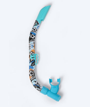 Watery snorkel voor junior (8-15) - Riku Camo - Blauw