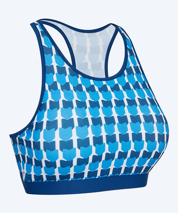 Watery bikini top voor vrouwen - Sirona - Blauw
