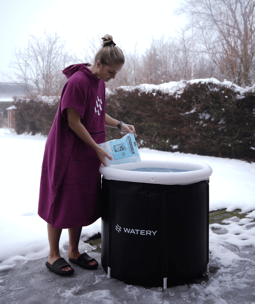 Watery opblaasbaar ijsbad - Hero - Zwart