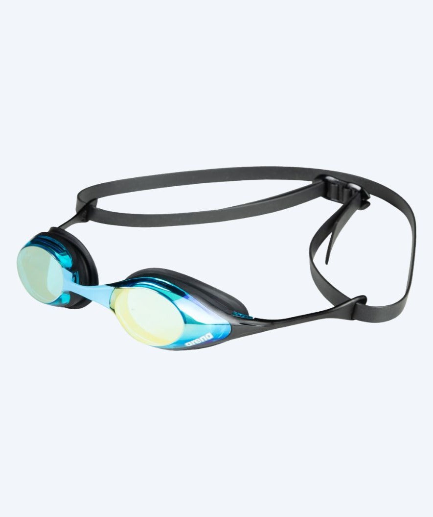 Arena training zwembril - Cobra SWIPE Mirror - Zwart/aqua