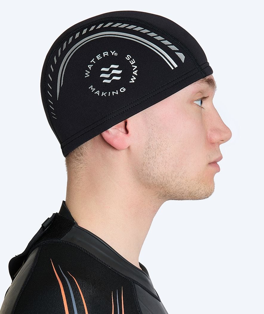 Watery neopreen cap - Flex - Zwart