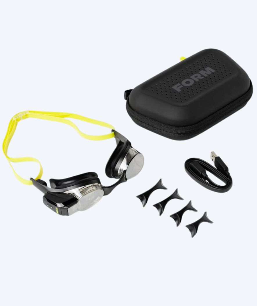 Form Swim display Elite zwembril - Smart Swim 2 - Zwart/groen