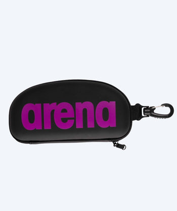 Arena doosje voor zwembrillen - Zwart/paars