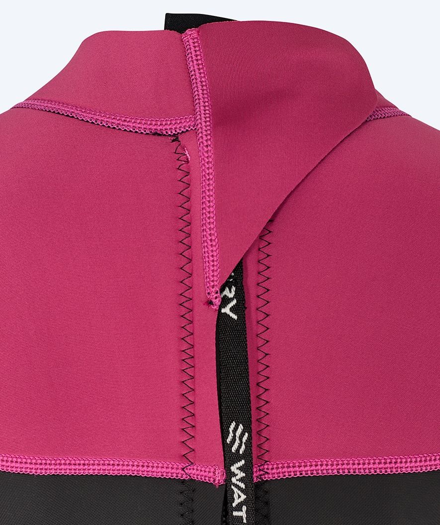 Watery dames wetsuit - Gecko (3mm) - Stof Roze