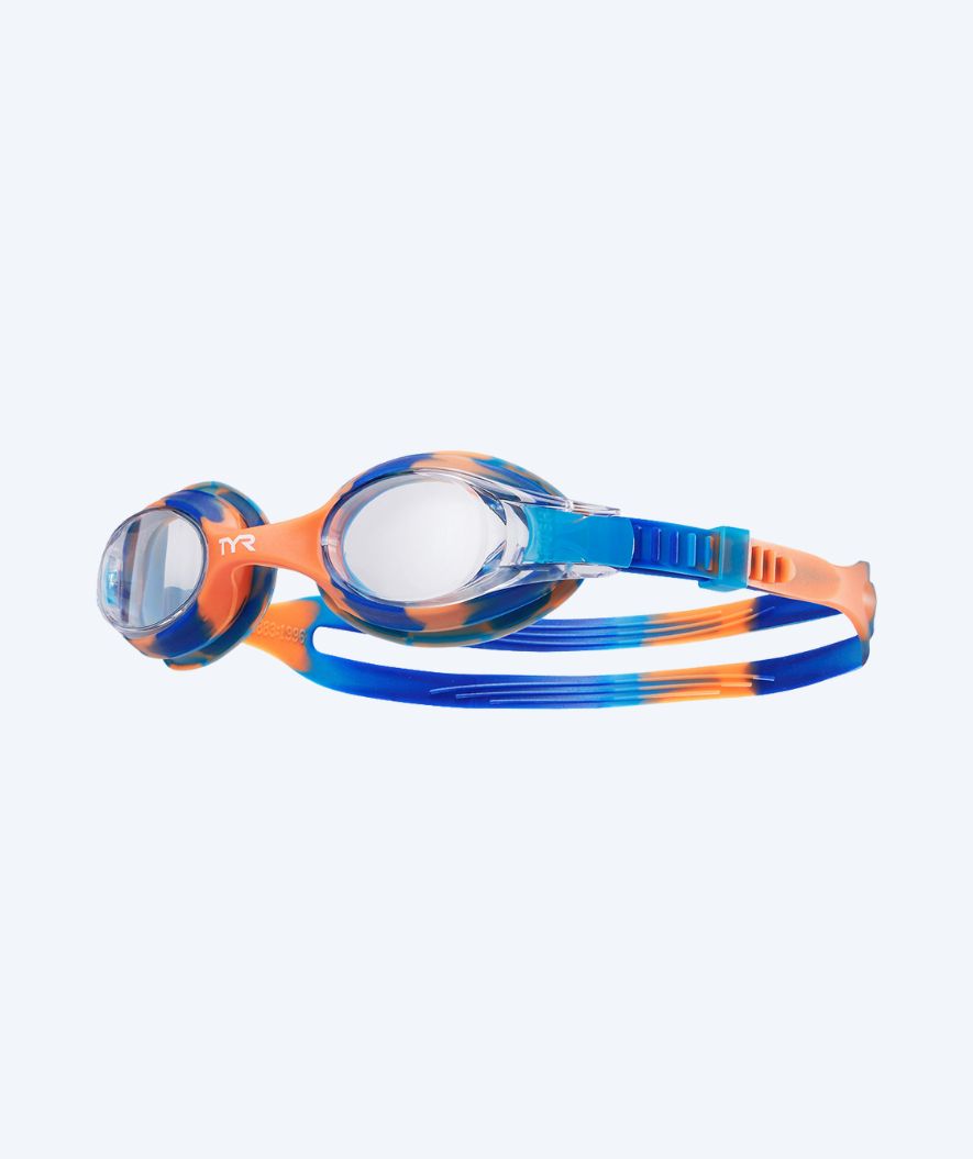 TYR kind zwembril - Swimple - Blauw/Oranje