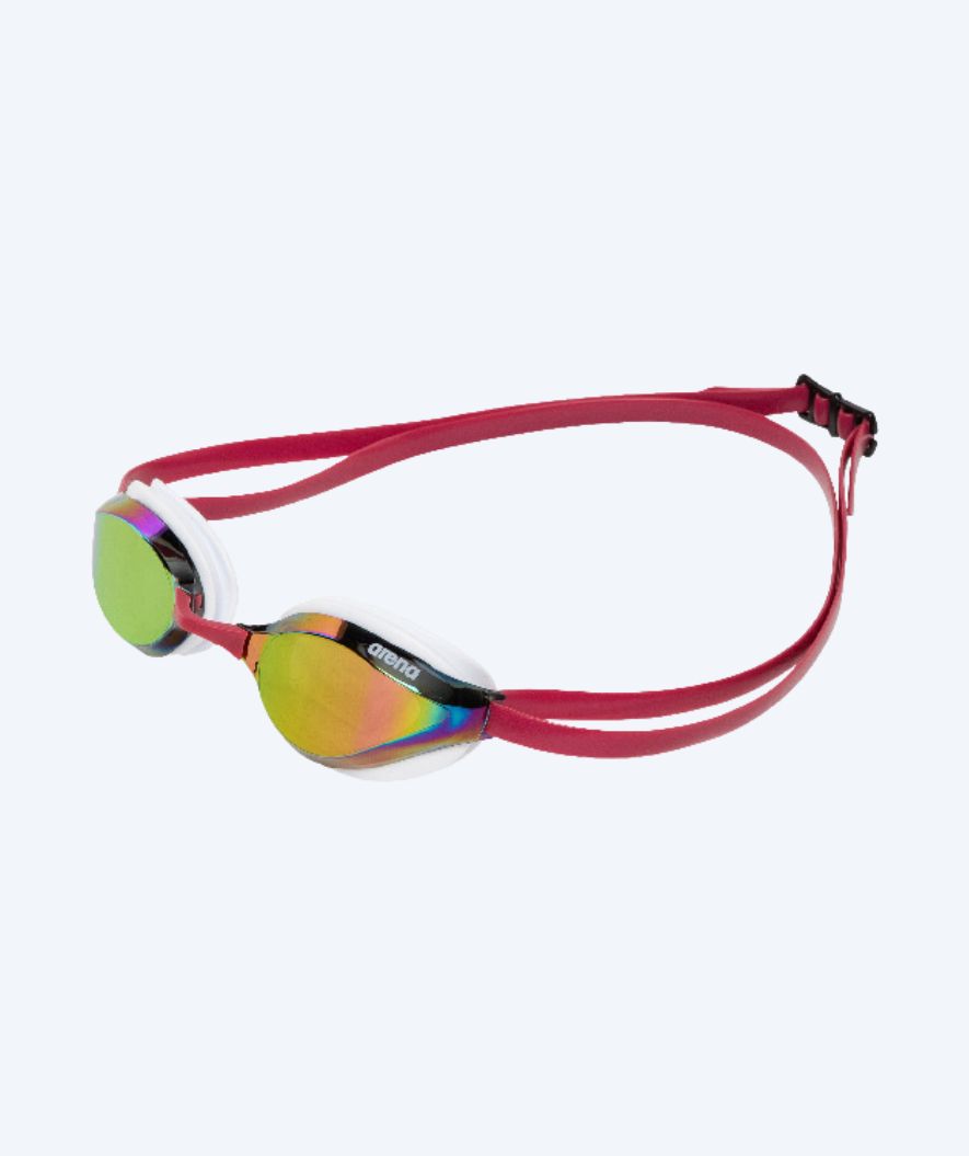 Arena Elite zwembril - Python - Rood/goud (Mirror lens)