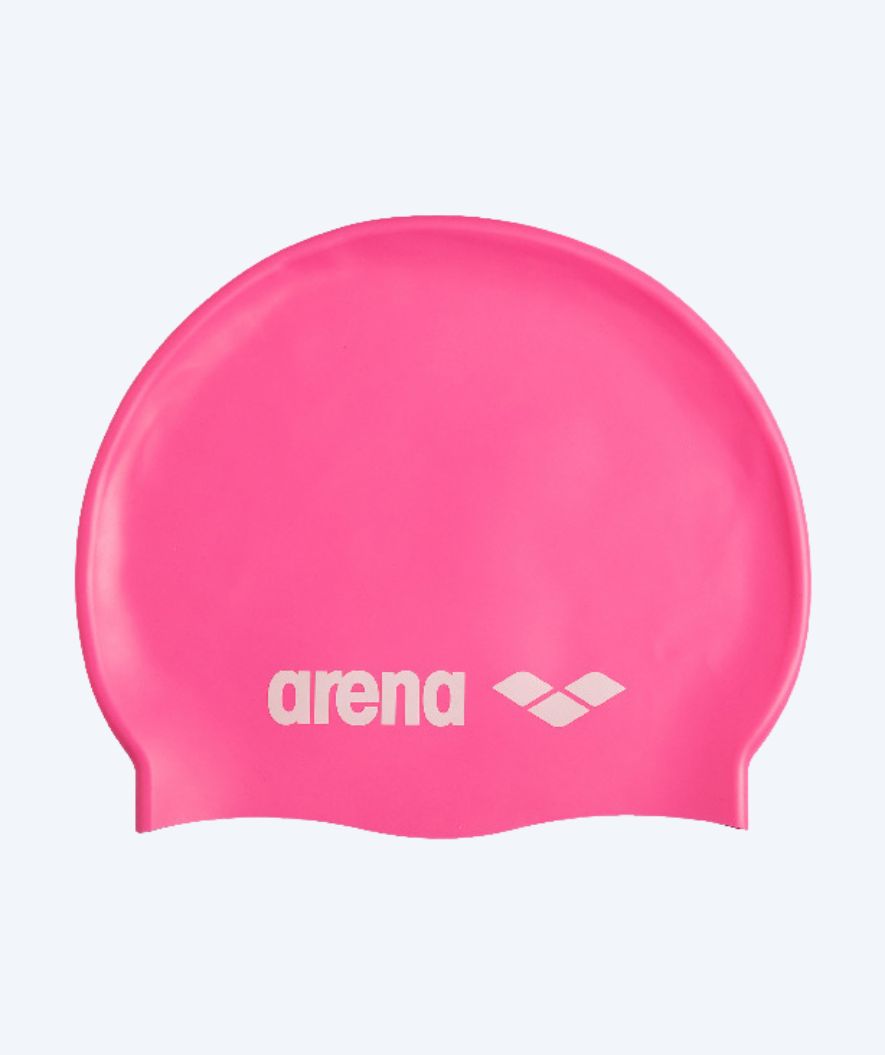 Arena badmuts - Classic Silicone - Lichtroze