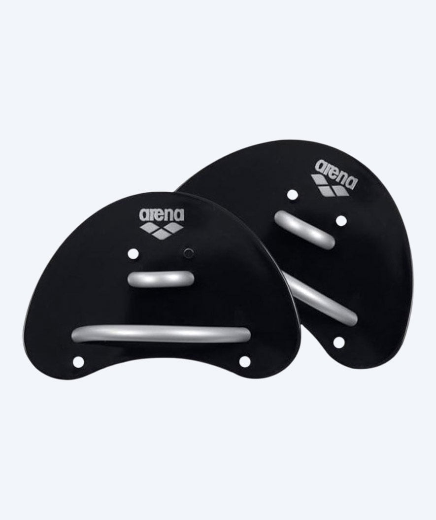 Arena finger paddles - Elite - Zwart