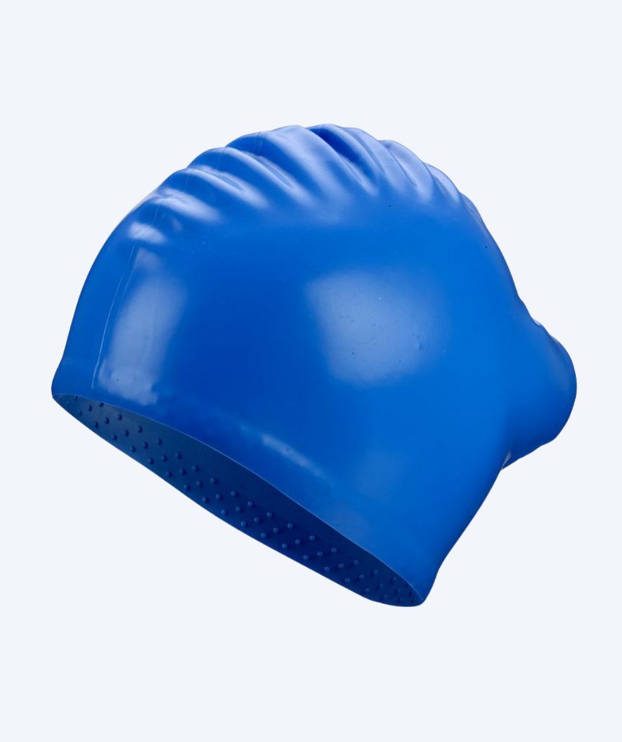Beco badmuts voor lang haar - Silicone - Blauw