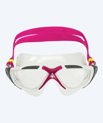 Aquasphere zwembril voor vrouwen - Vista - Wit/lichtroze