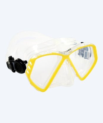 Aqualung kind duikmasker (4-12) - Cub - Helder/geel
