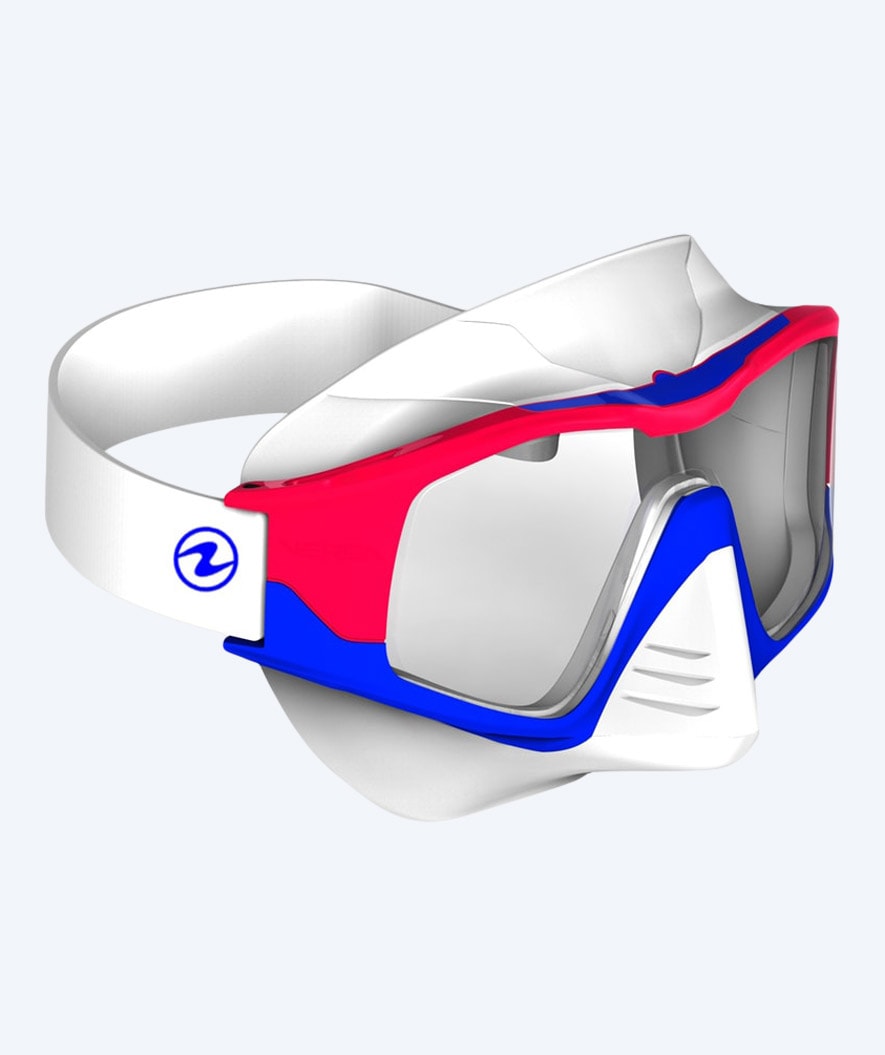Aqualung volwassenen duikmasker (vanaf 16 jaar) - Vita - Blauw/rood