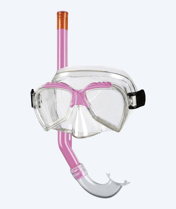 Beco Combo kind snorkelset (4-8) - Ari - Roze