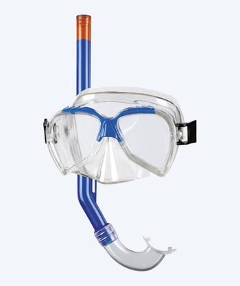 Beco Combo kind snorkelset (4-8) - Ari - Donkerblauw