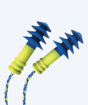Mack´s oordopjes voor zwemmen 1 paar - Ear Seals - Blauw/geel