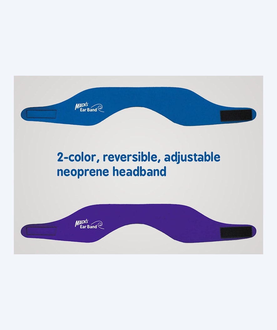 Mack's kind oorband - Blauw/paars