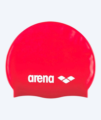 Arena badmuts - Classic Silicone - Rood