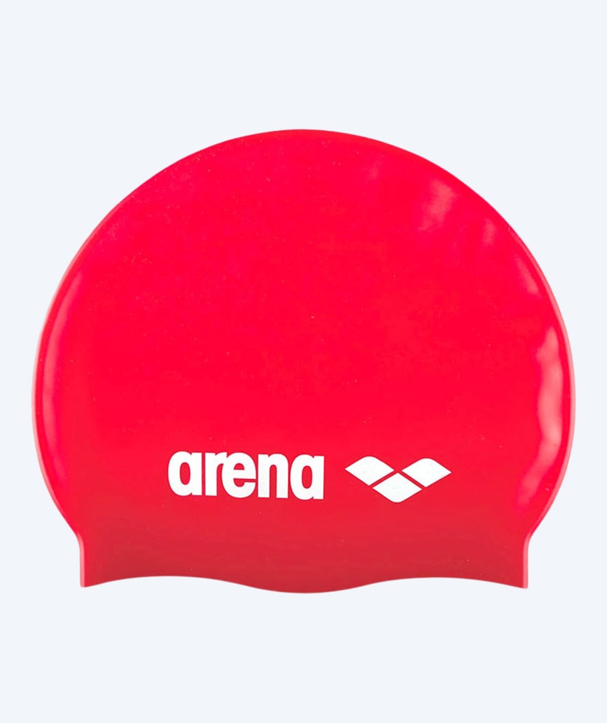 Arena badmuts - Classic Silicone - Rood
