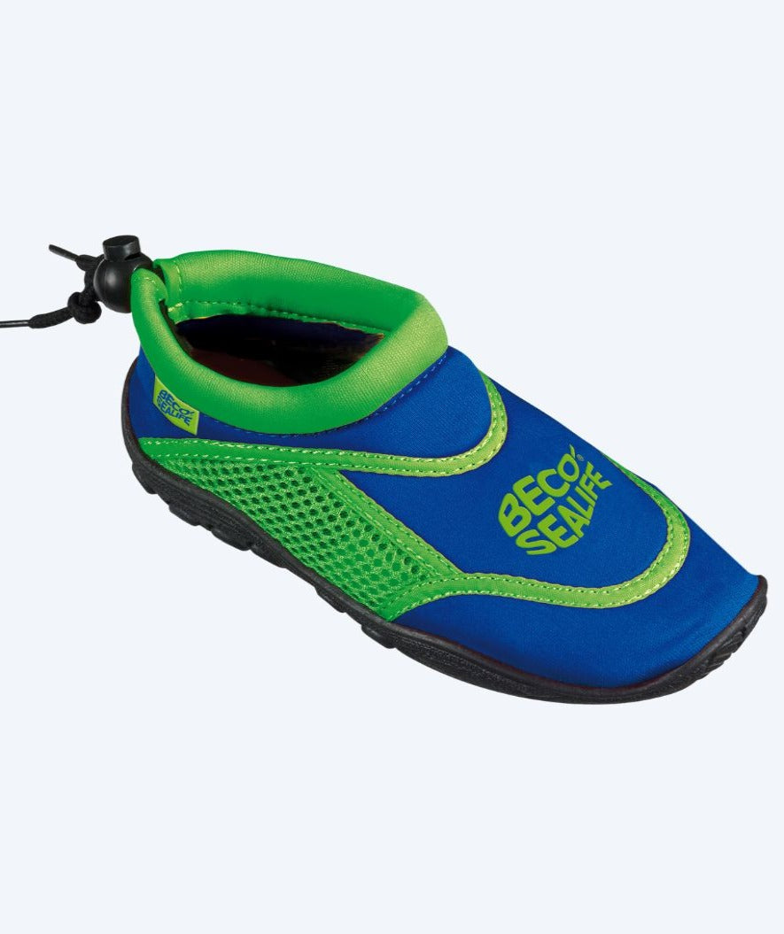 Beco neopreen waterschoenen voor kinderen - Blauw/groen