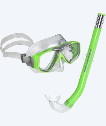 Aqualung Combo kind snorkelset (8-18) - Java - Groen/helder