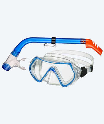 Beco Combo kind snorkelset (vanaf 4 jaar) - Ancona - Blauw