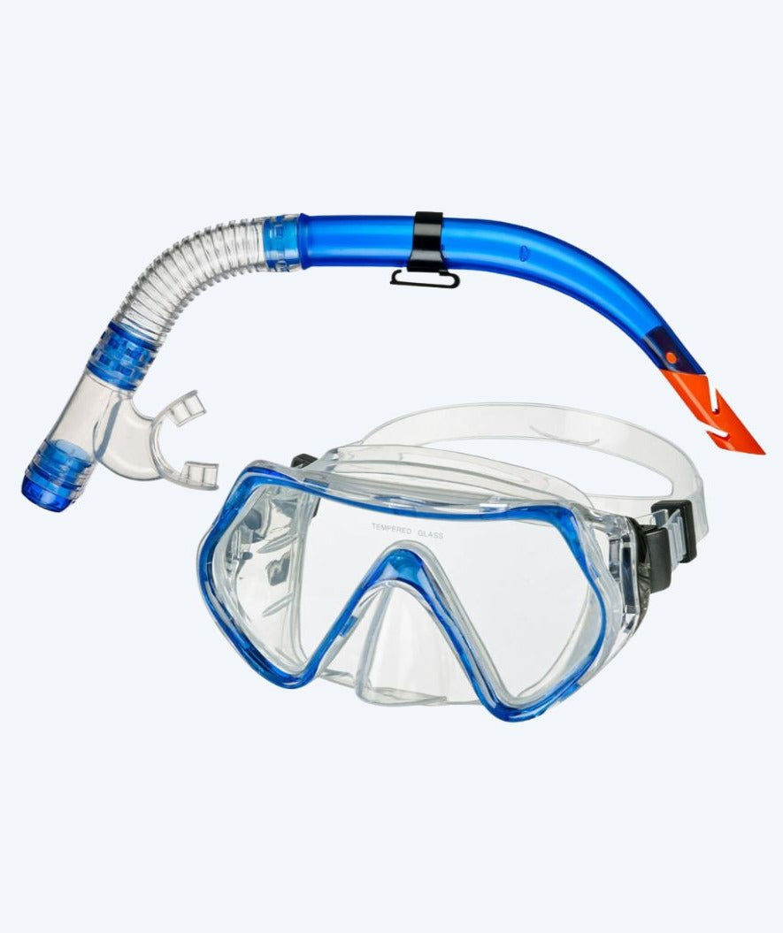 Beco Combo snorkelset junior (vanaf 12 jaar) - Bibione - Blauw