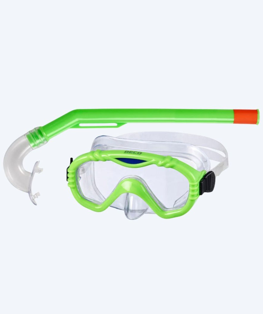 Beco kind Combo snorkelset (vanaf 4 jaar) - Sealife - Groen