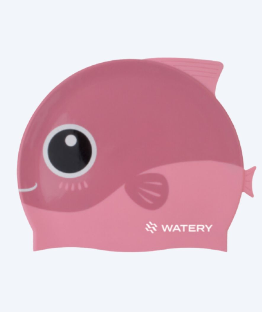 Watery badmuts voor kinderen - Fishi - Roze Fish