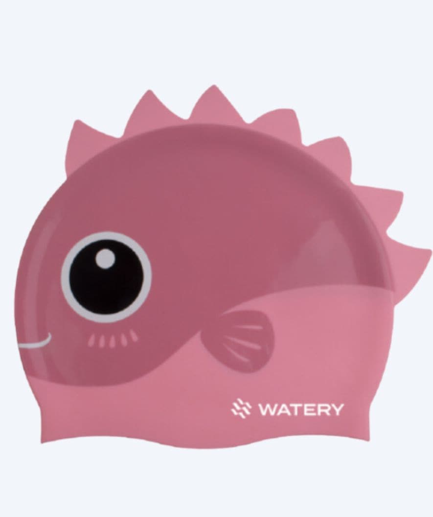 Watery badmuts voor kinderen - Fishi - Roze Shark