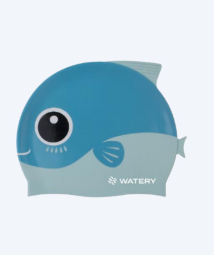 Watery badmuts voor kinderen - Fishi - Blue Fish