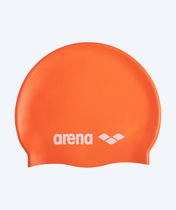 Arena badmuts - Classic Silicone - Oranje/wit