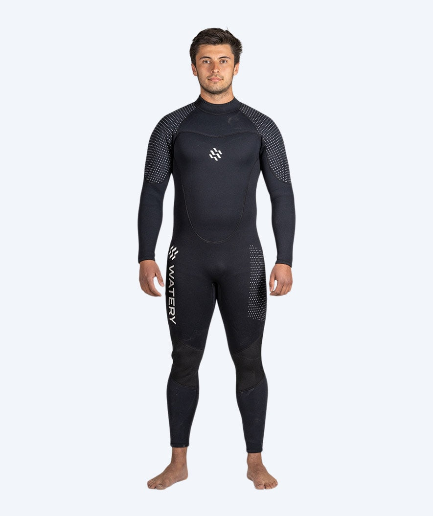 Watery heren wetsuit - Hedgehog (3mm) - Zwart