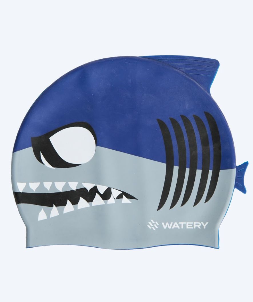Watery badmuts voor kinderen - Dashers - Shark (Blauw/grijs)